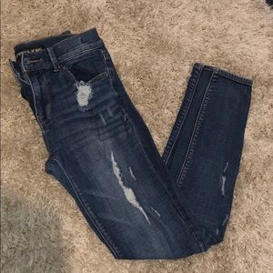 Express Jeans! Distressed denim